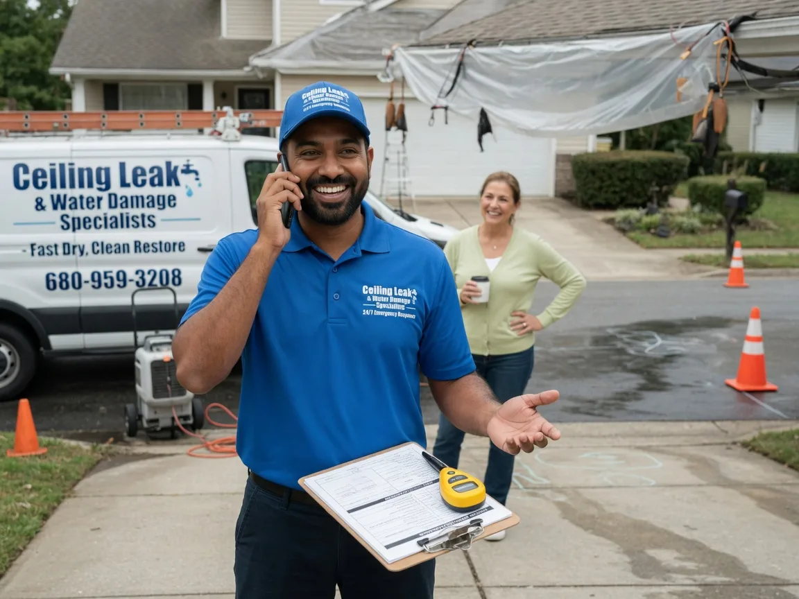 Ceiling Leak Cleanup Seward, NE FAQs